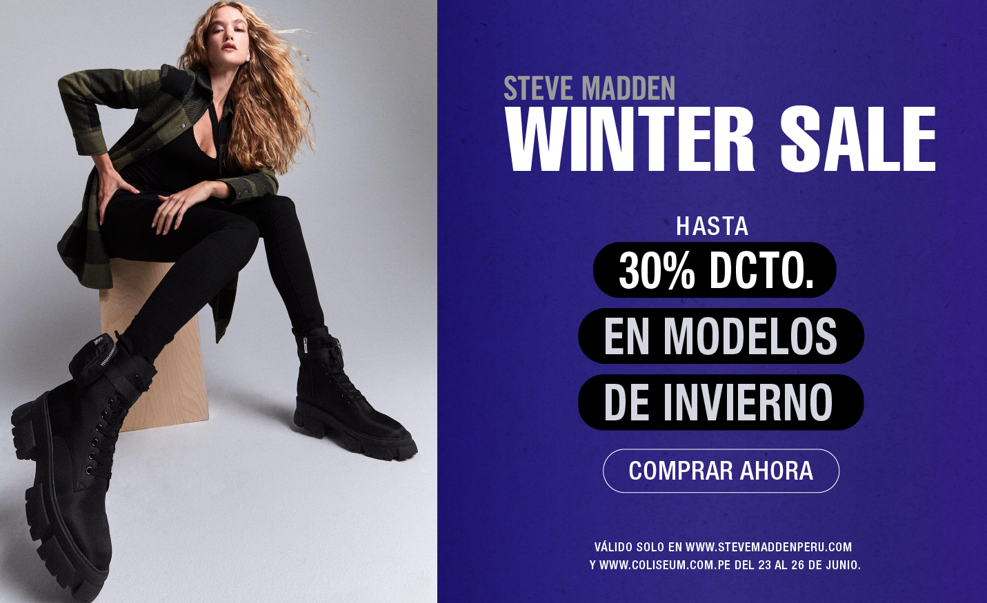 Winter Sale Steve Madden Perú